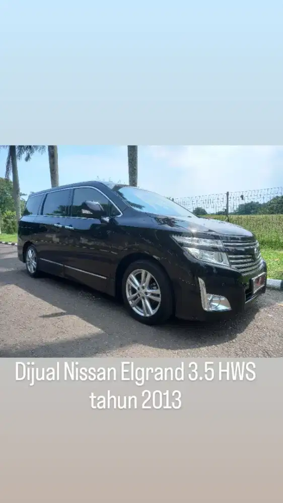 Nissan Elgrand 3.5 HWS 2013 High Way Star V6 3500cc