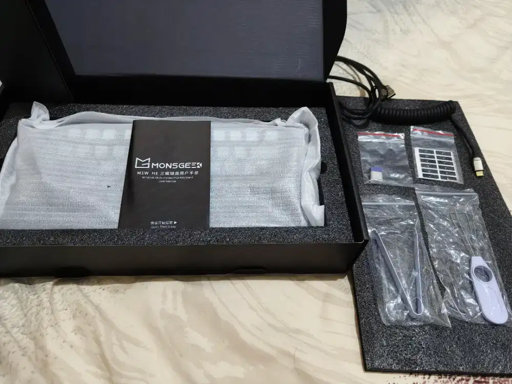 Monsgeek M1W HE-SP Magnetic Switch Keyboard - Black