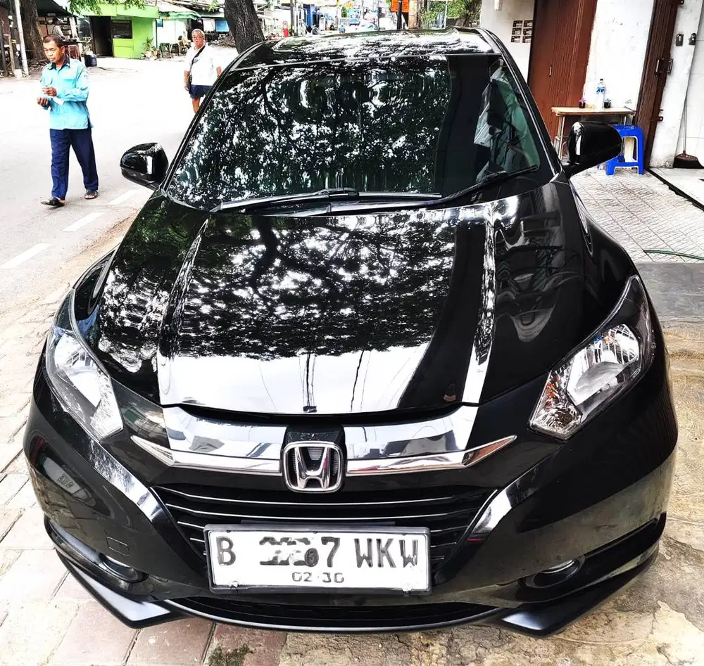HRV E AT 2015 HITAM TDP 10jt Tgn1 KM 92rb ASLI STNK 02/26 MULUS NO PR