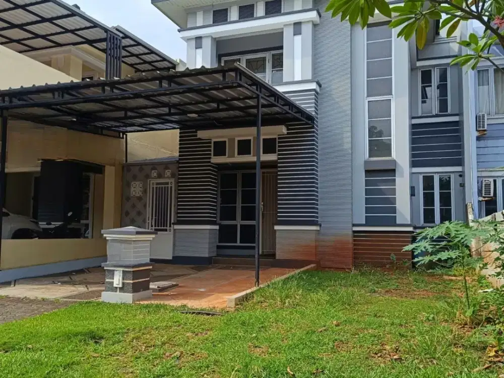 Rumah Siap Huni Selesai Renovasi  Bangunan 200 m² Luas Tanah 162 m² – Kota Wisata 2,1 M Nego