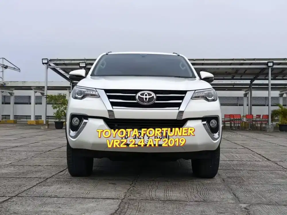 TOYOTA FORTUNER VRZ 2.4 AT 2019/KM80RB/PAJAK 2-2026