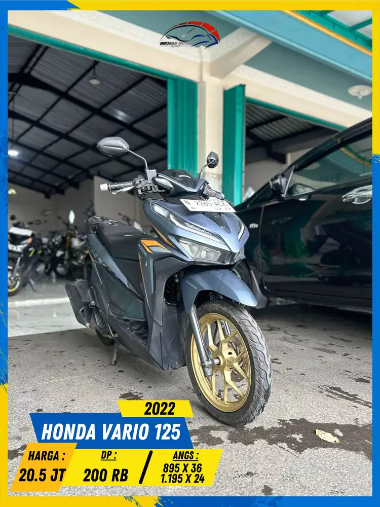 HONDA VARIO 125 2022 MANTAP GASS MASZEHH HIKMAH MOTOR KEPUH