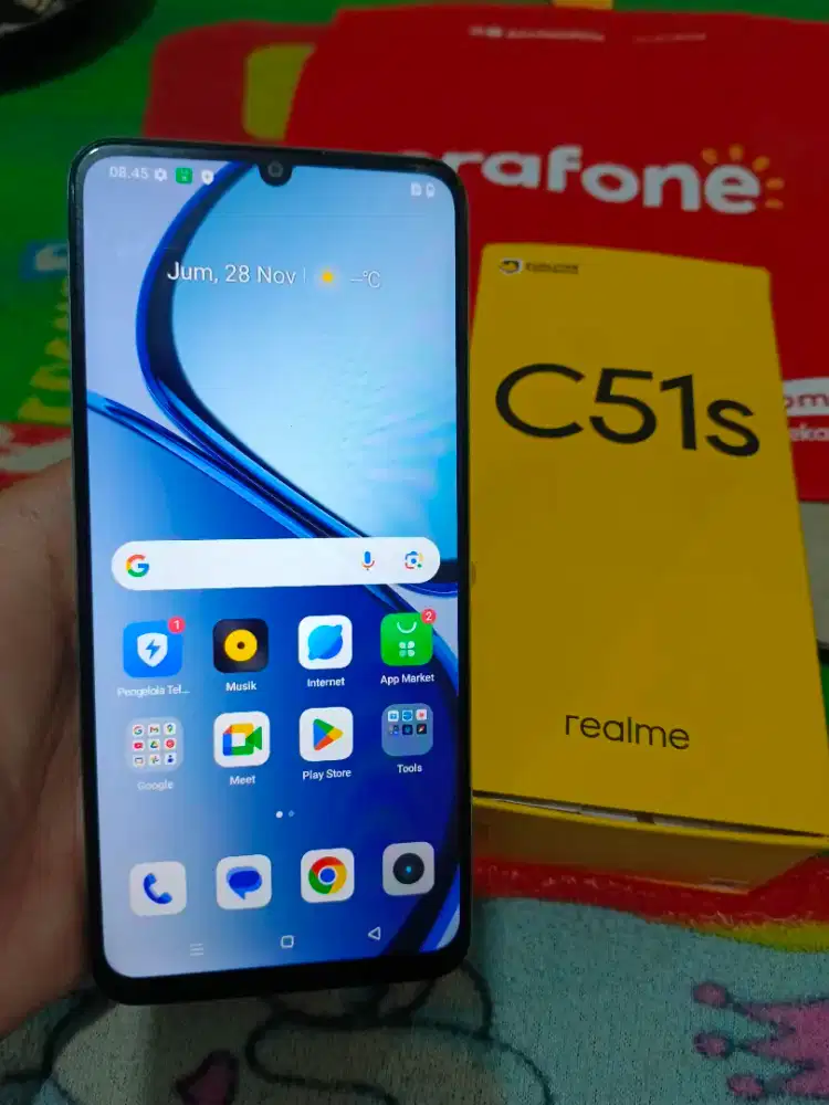 Realme C51s ram 6/128 Fullset