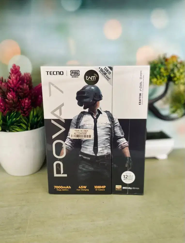 Tecno Pova 7 16gb / 128gb Bergaransi Resmi