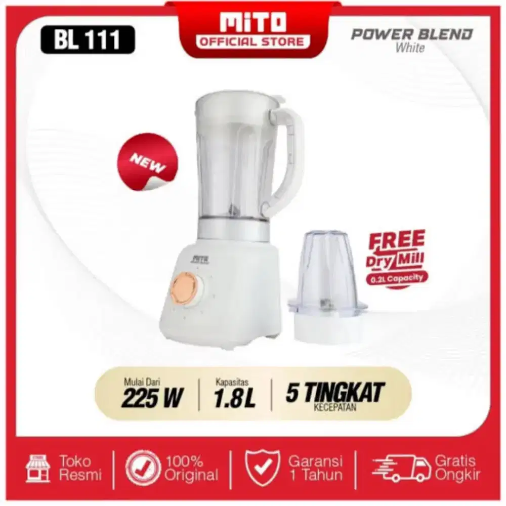 BLENDER MITO B111 WHITE