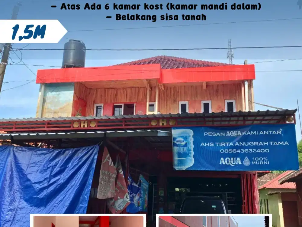 Dijual Rumah + Kost Lokasi Prambanan, Klaten
