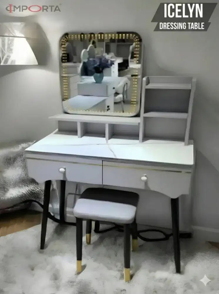 Meja Rias LED Importa Icelyn