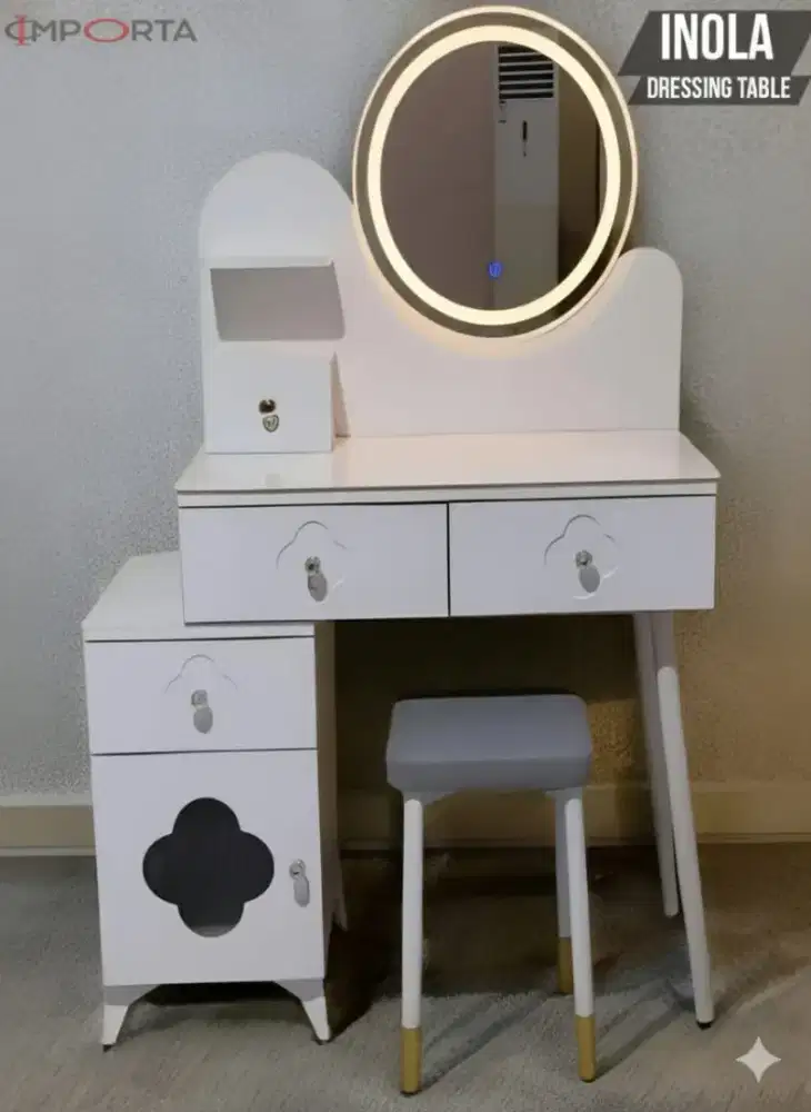 Meja Rias LED Importa Inola