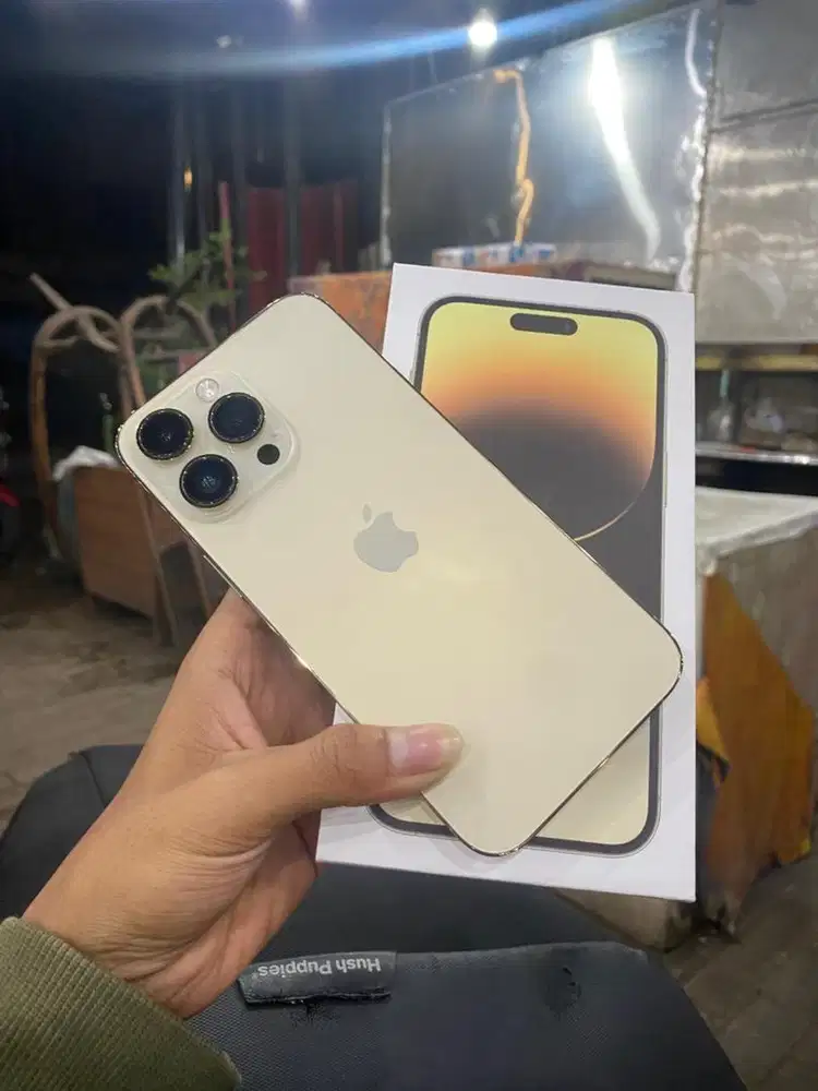 iphone 14 pro max 256gb beacukai gold