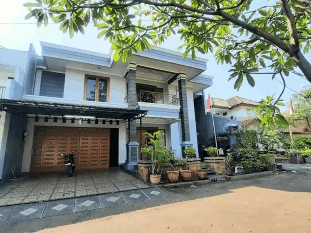 Rumah kokoh dibangun sendiri, layout plong dgn tanah luas di Bintaro Jaya sek.8 dekat Tol