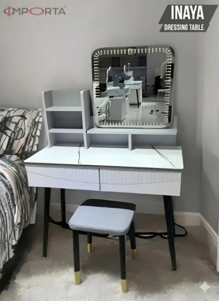 Meja Rias LED Importa Inaya