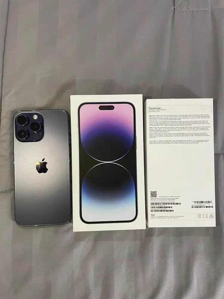 Di jual iphone 14promax 256gb ibox