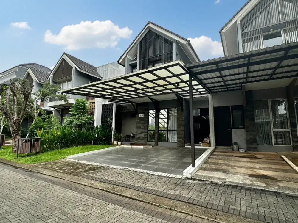Rumah Modern 2 Lantai bertema Resort The Avani BSD City Serpong Tangerang - Dekat Tol Serbaraja & Stasiun Cisauk