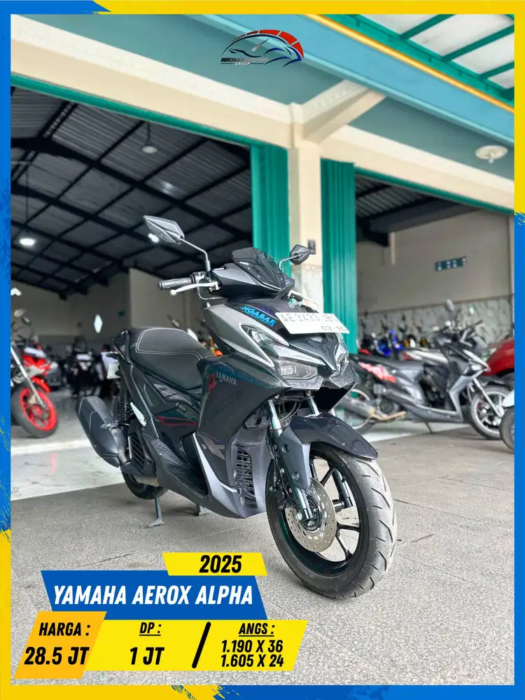 YAMAHA AEROX NEW 2025 MURAH MERIAH MASZEHH HIKMAH MOTOR KEPUH