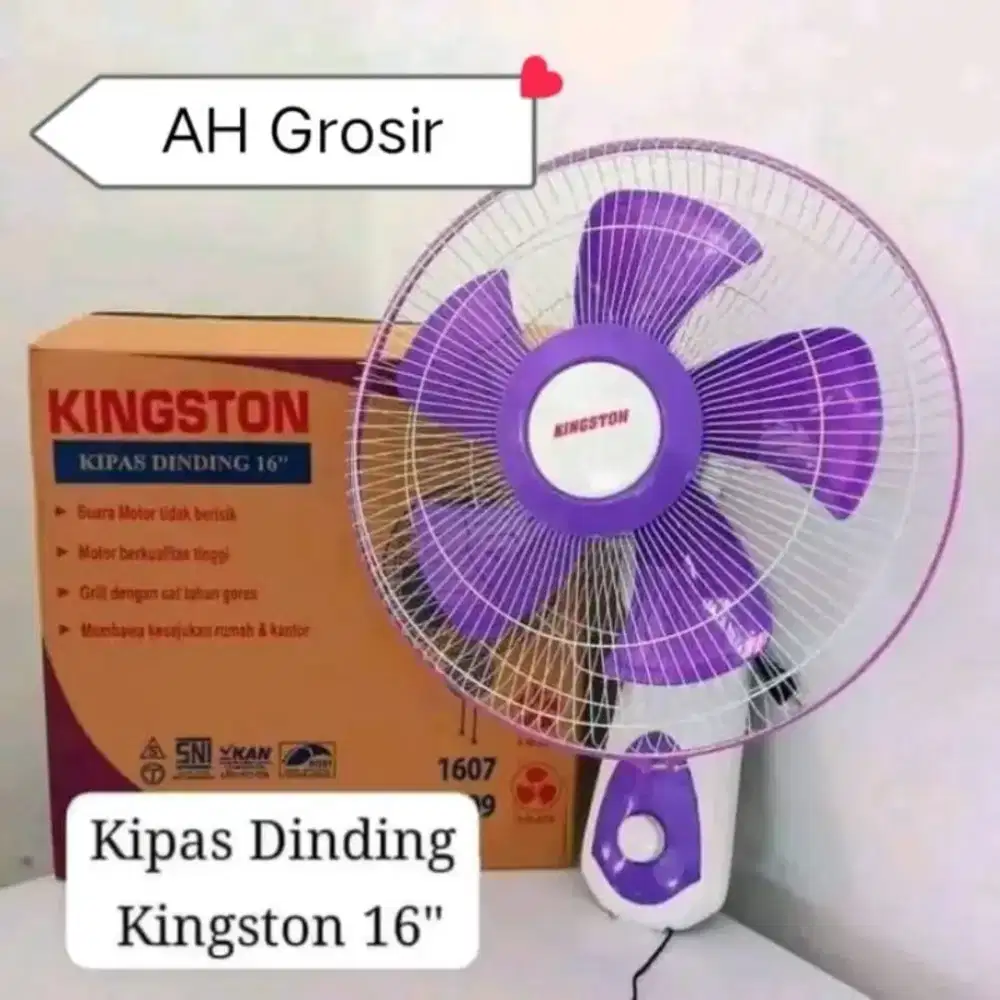 Kipas angin dinding kingston 16inch
