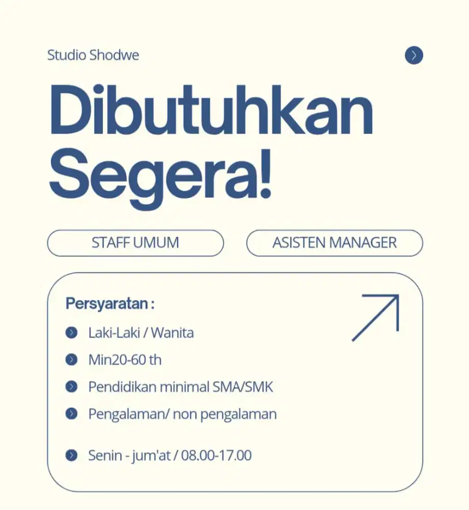 Lowongan kerja cepat