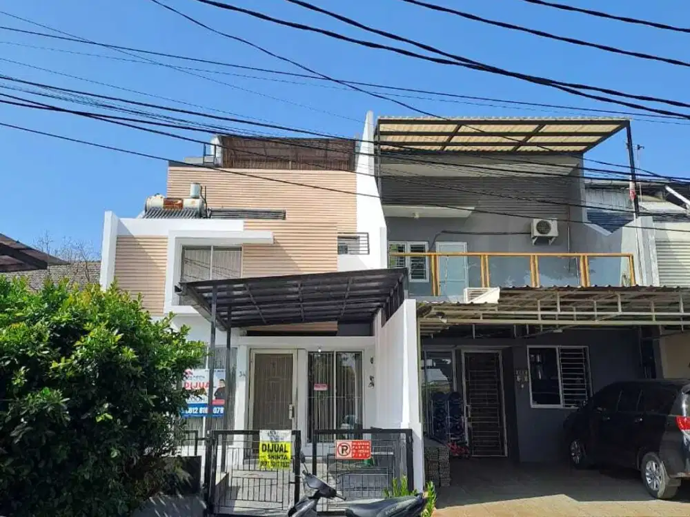 DIJUAL CEPAT RUMAH CITRA 2EXT 2.5LT DEPAN TAMAN SHM IMB SIAP HUNI