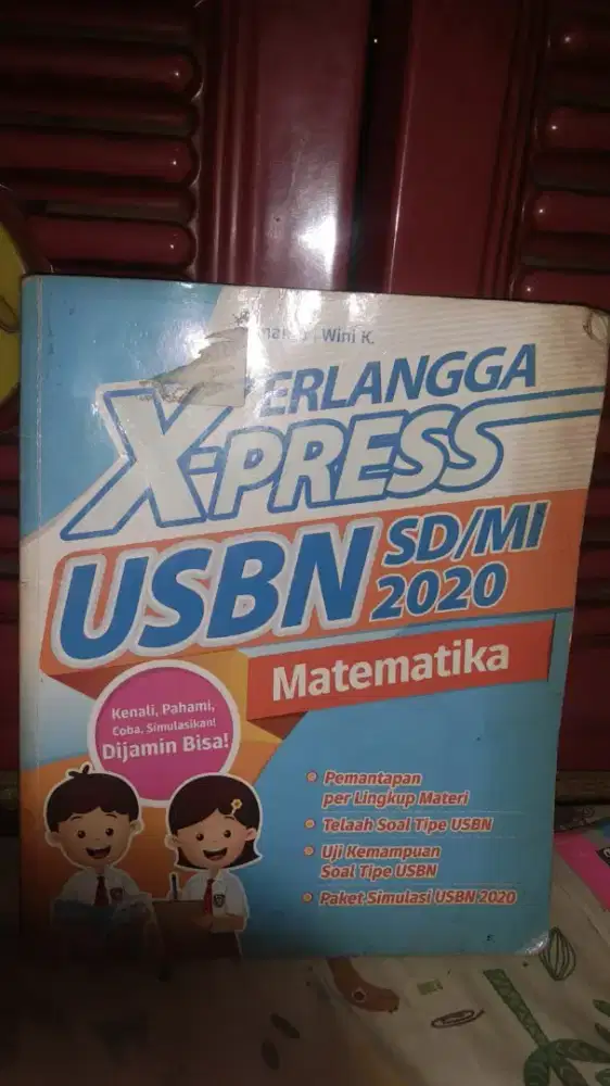 Buku Erlangga X-PRESS USBN SD/MI 2020 Matematika