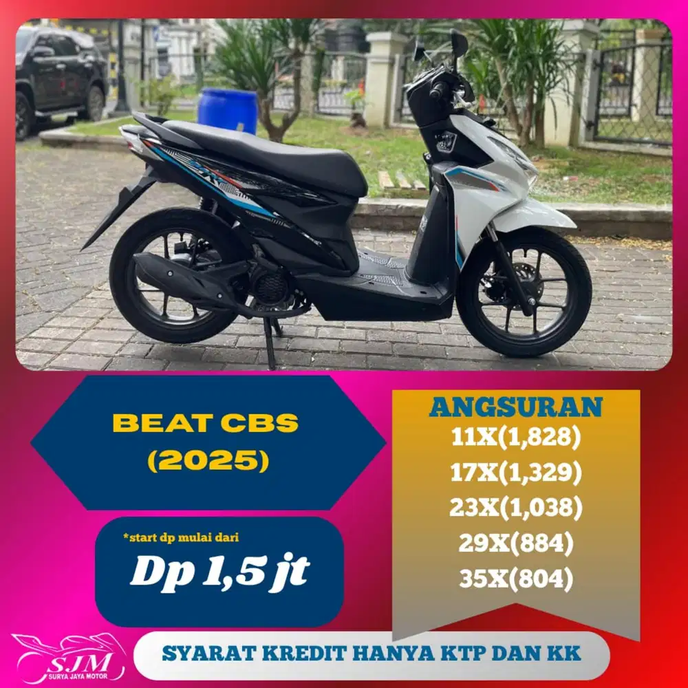 HONDA BEAT CBS 2025 SIAP PAKAI