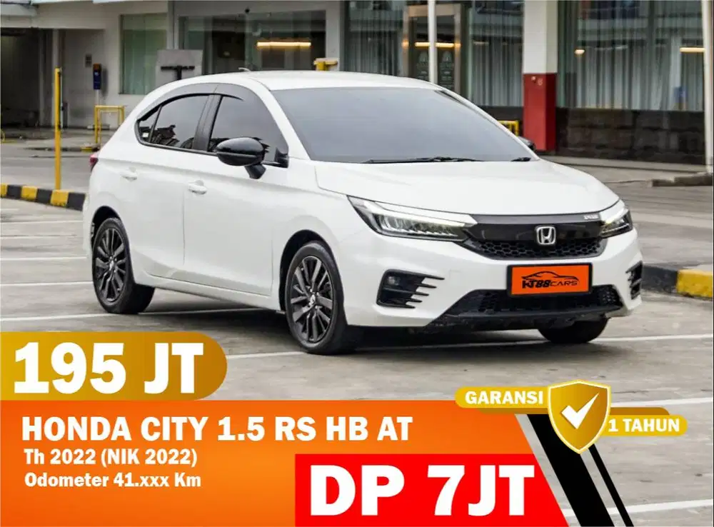 DP 7 Jt (Bergaransi) - HONDA CITY 1.5 RS HB AT 2022 Matic