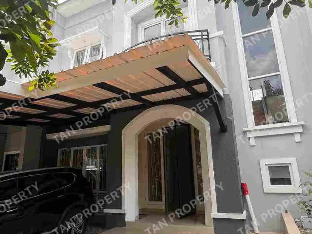 rumah siap huni baru renovasi , rapi terawat, semi furnished
