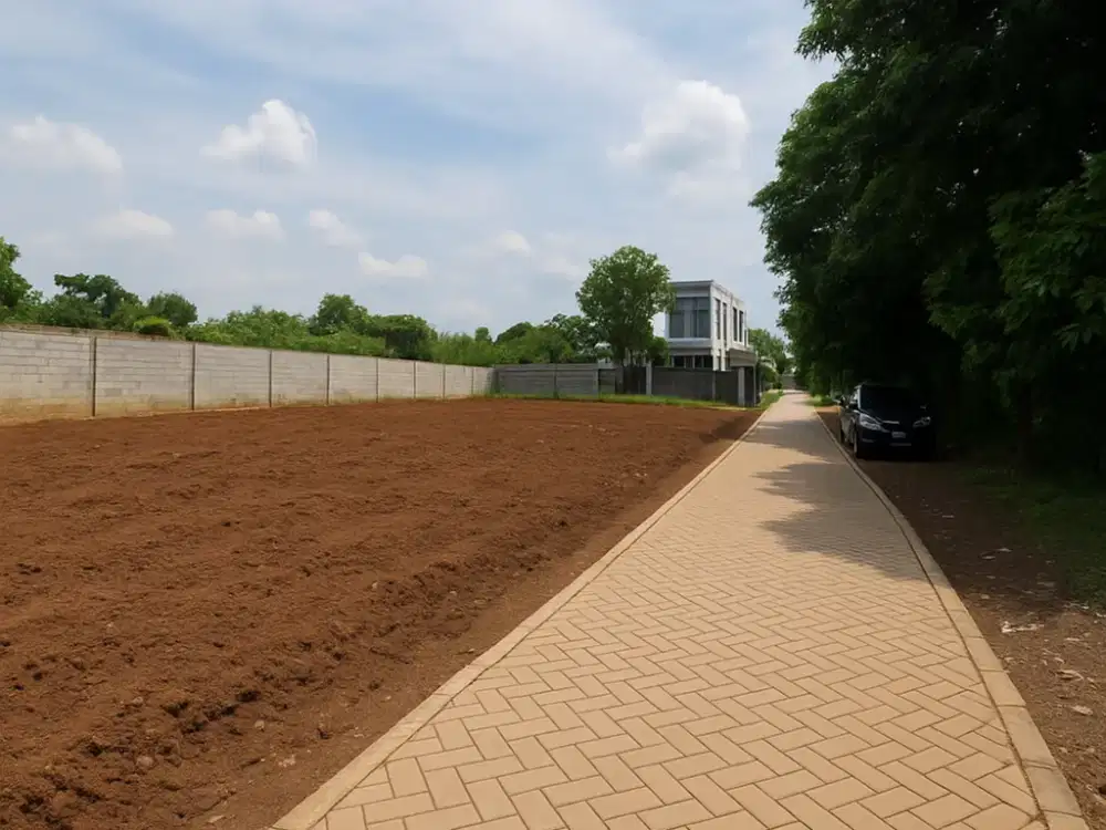 Tanah Kavling Serpong, Strategis 10 Menit Taman Kota BSD