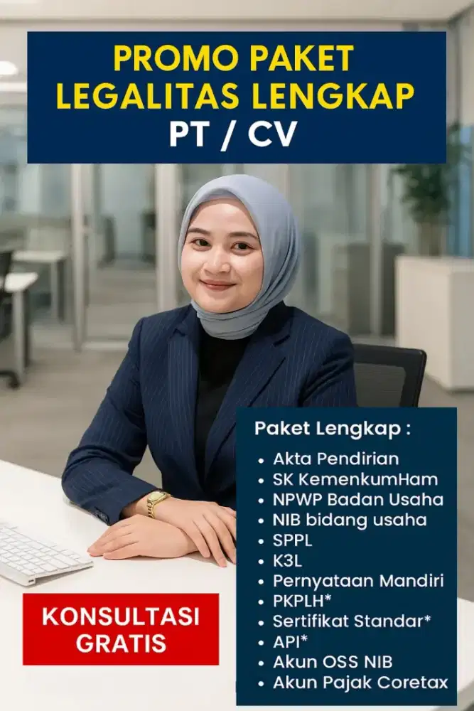 Perlengkapan Usaha Kantor PT