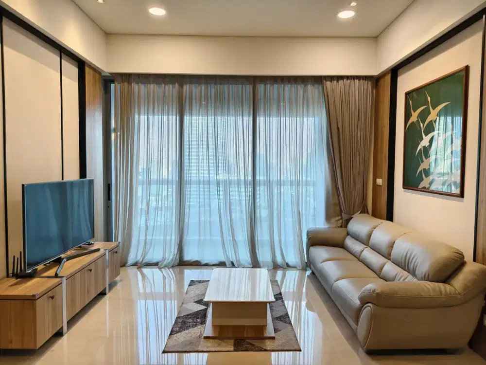 Disewakan Apartment Anandamaya 2BR uk 131m2 Furnsihed Elegant Jakpus