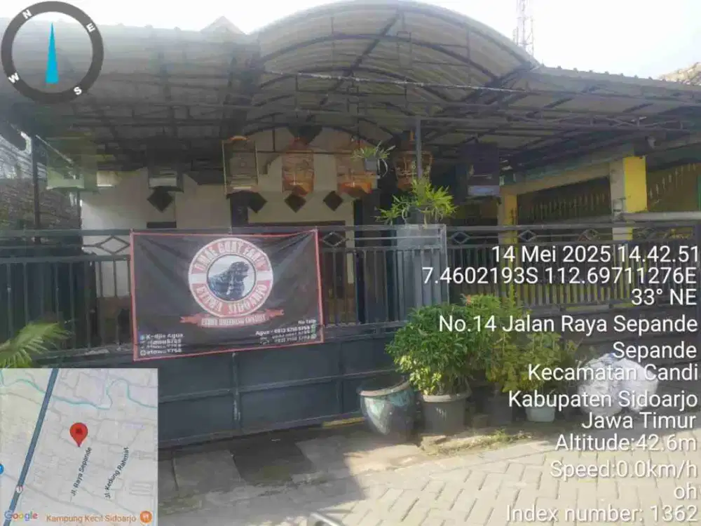 Dijual Rumah Asset Lelang DESA SEPANDE CANDI Sidoarjo