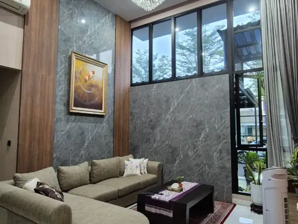 Rumah Nyaman Siap Huni di Cluster Asya JGC, Jakarta Timur