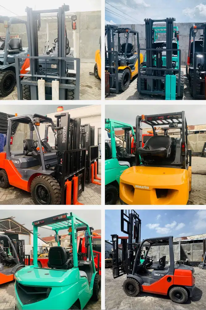 JUAL BELI FORKLIFT BEKAS BERKUALITAS TERSEDIA BERBAGAI MERK DAN KAPASI
