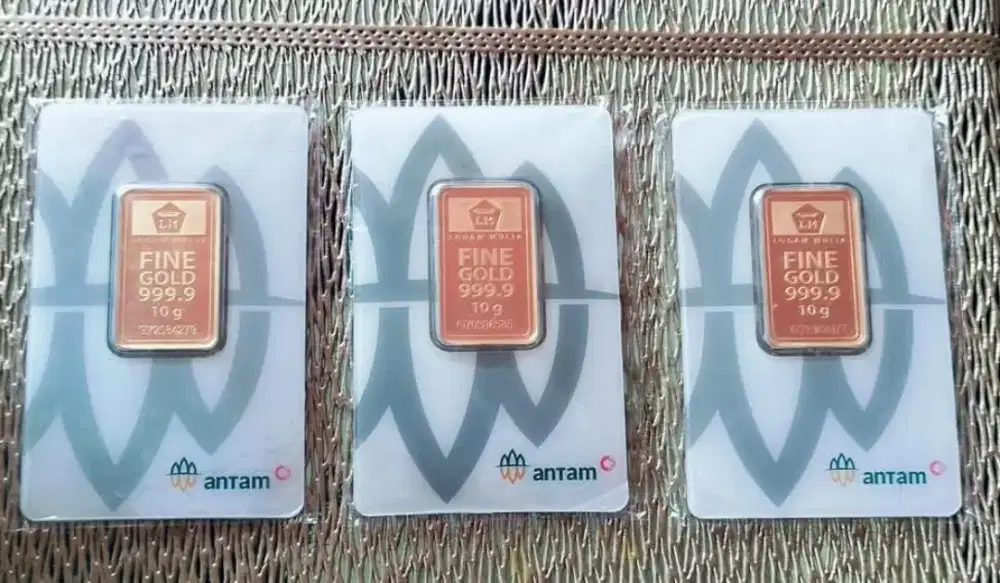Logam Mulia Emas Antam 10 Gram