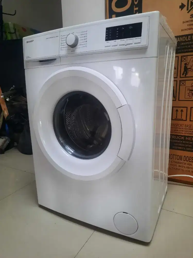 SHARP MESIN CUCI FRONT LOADING 7 KG ES-FL1072B, PEMAKAIAN 1 BULAN
