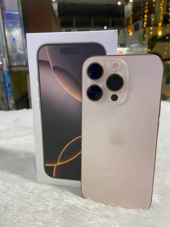 Second IPHONe 16 PRO 128gb Desert Titanium IBOX Welldutt
