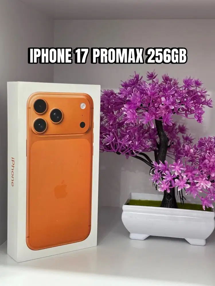 IPHONE 17 PROMAX 256 GB COSMIC ORANGE / CASH / CICILAN / TUKER TAMBAH