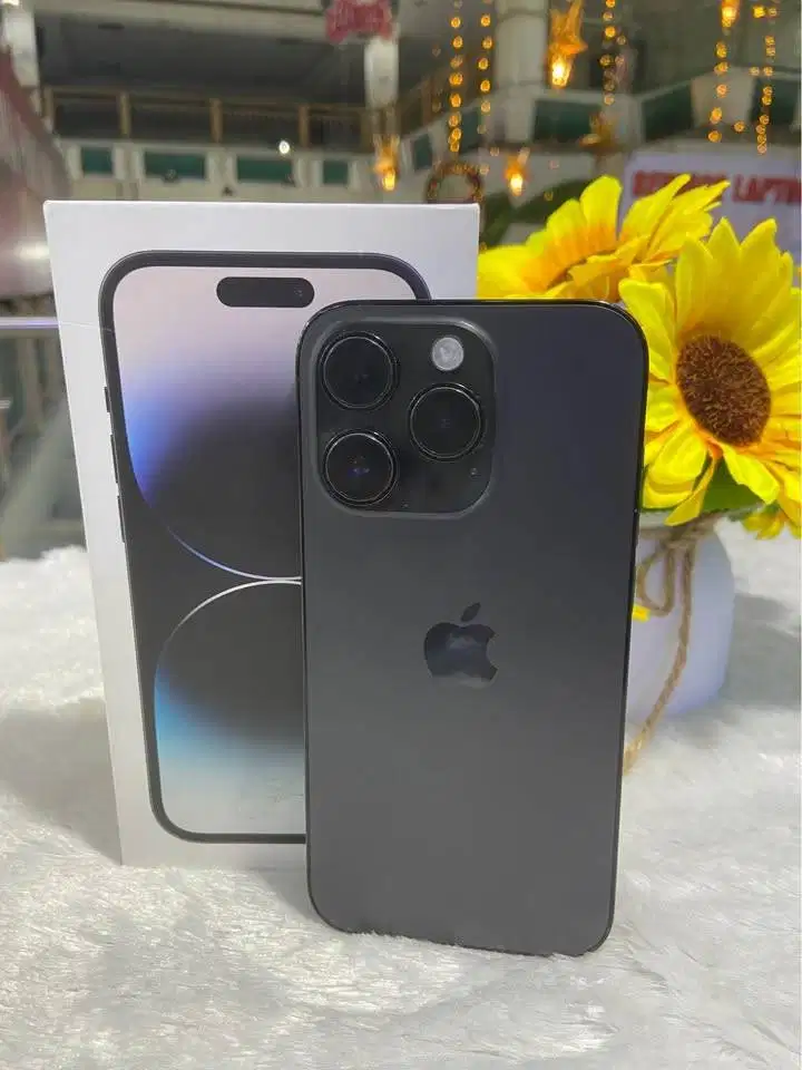 Second IPHONE 14 PRO 256gb IBOX Black Welljoss
