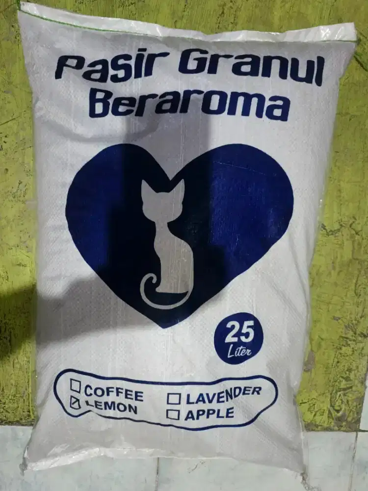 Pasir gumpal wangi 25 Liter