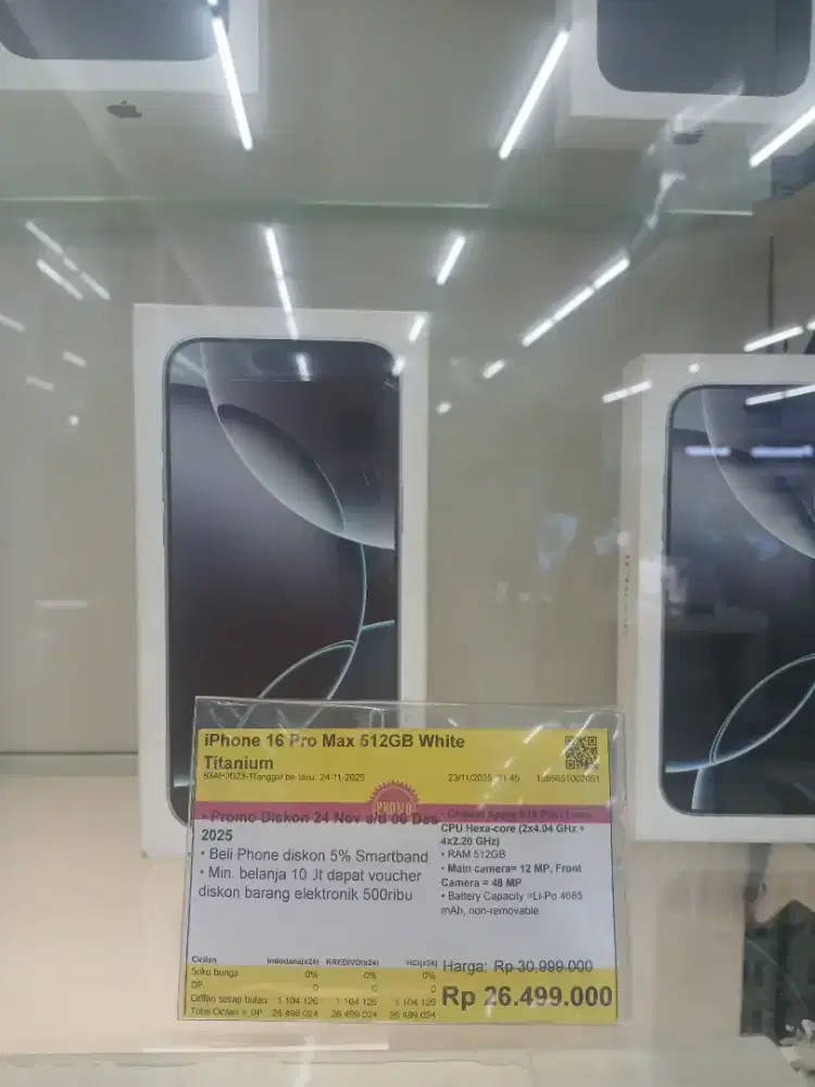 Iphone 16 pro max 512gb bisa cicilan tanpa dp