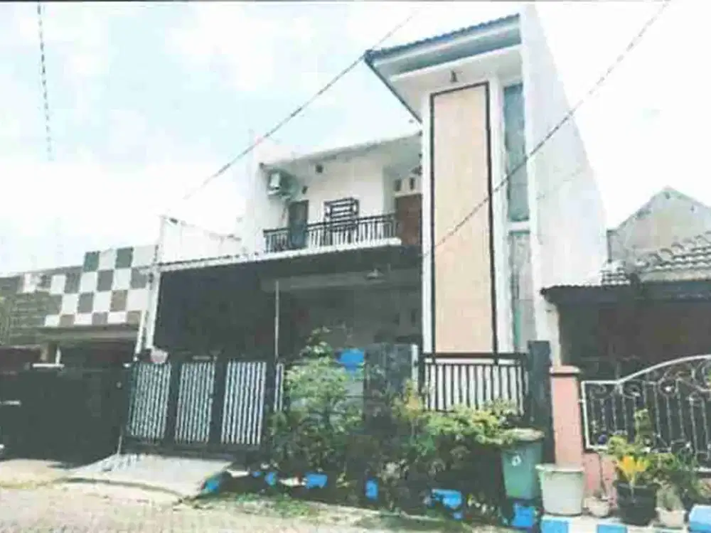 Dijual via lelang rumah taman aloha blok E  Sidoarjo