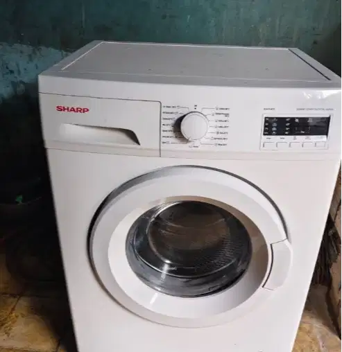 mesin cuci sharp 1 tabung