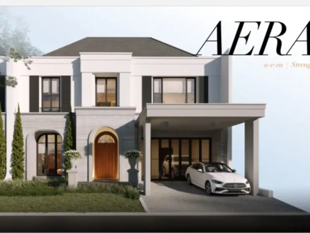 Rumah 2  Lantai Mewah di Cluster Luxury Alam Sutera, Lokasi Strategis di Jantung Alam Sutera Tangerang.