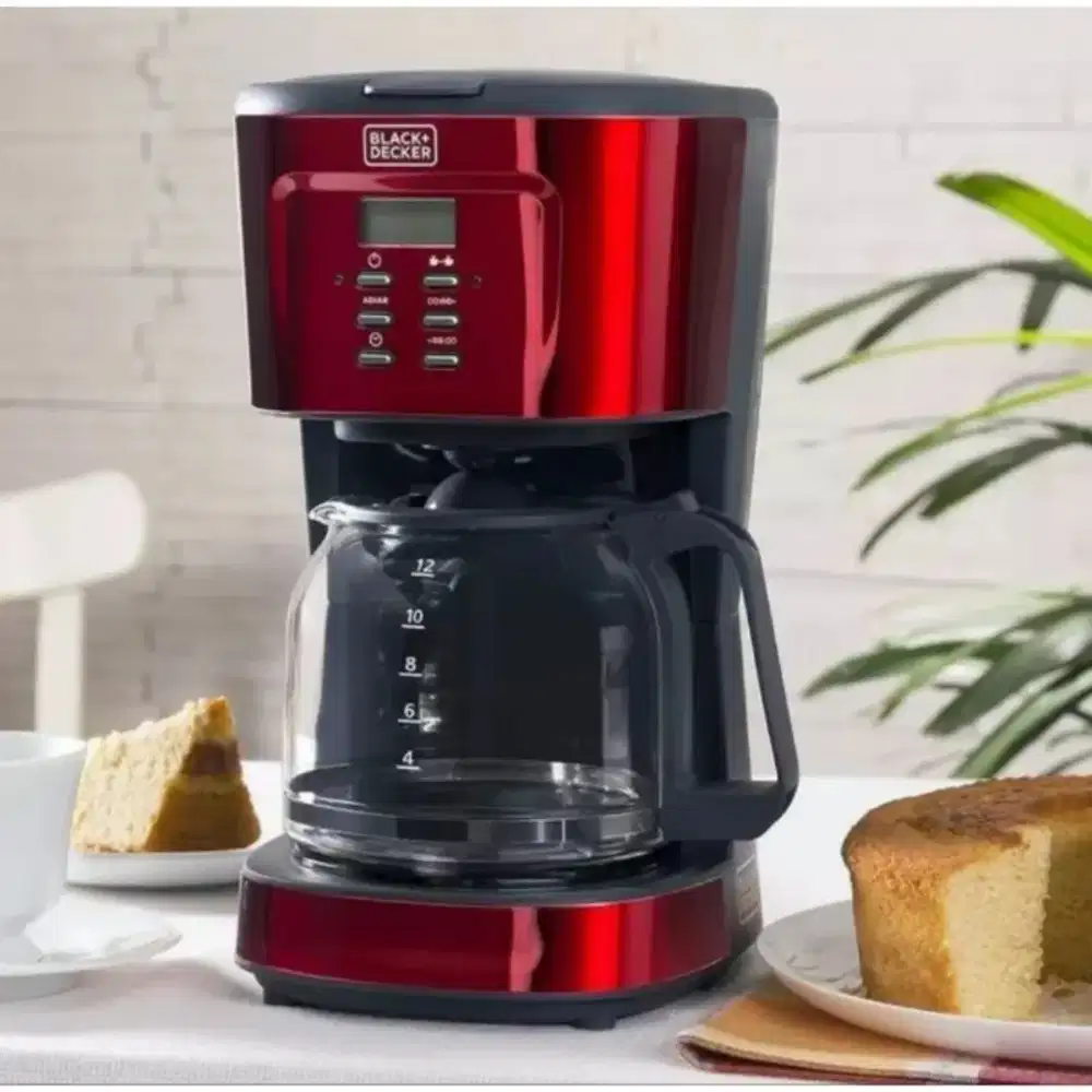 Black +Decker Coffee Maker Digital 1.5L Mesin Kopi Listrik 900W CMP-B1