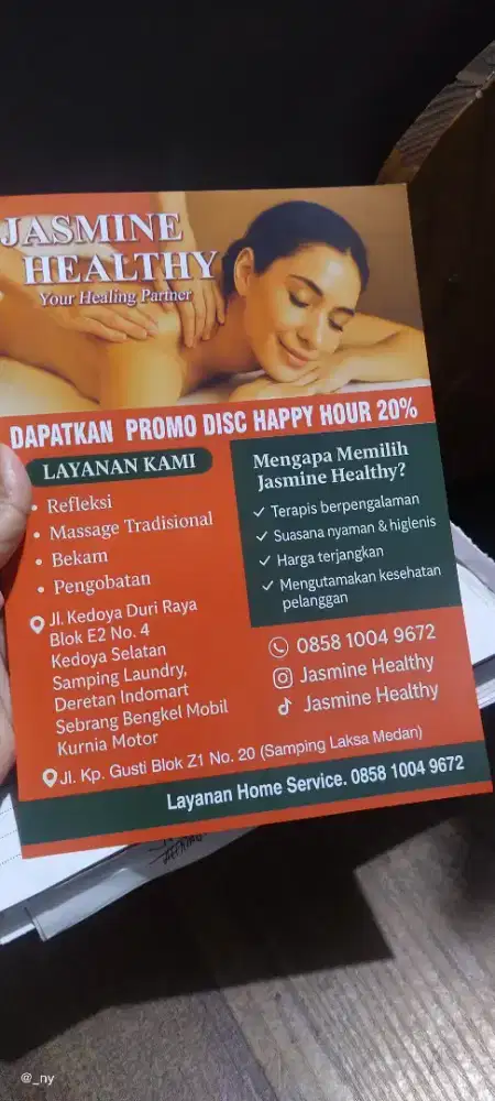 Dicari terafis yg bisa massage bekam reflexy