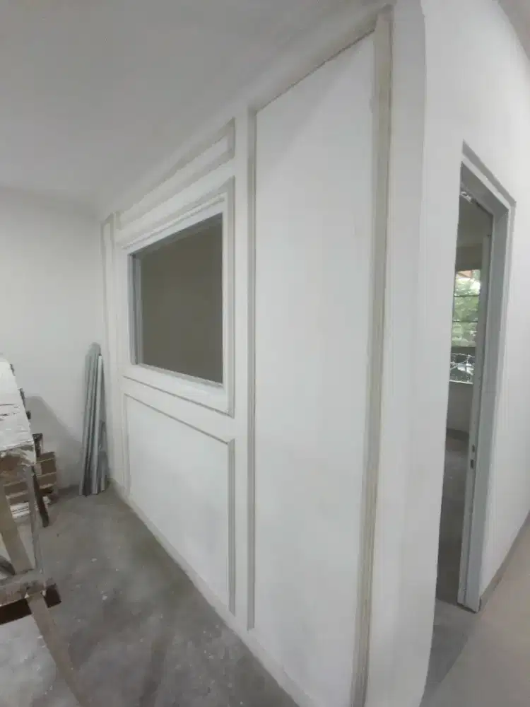 Furniture kantor partisi gypsum molding siap pasang dan service pl4f0n