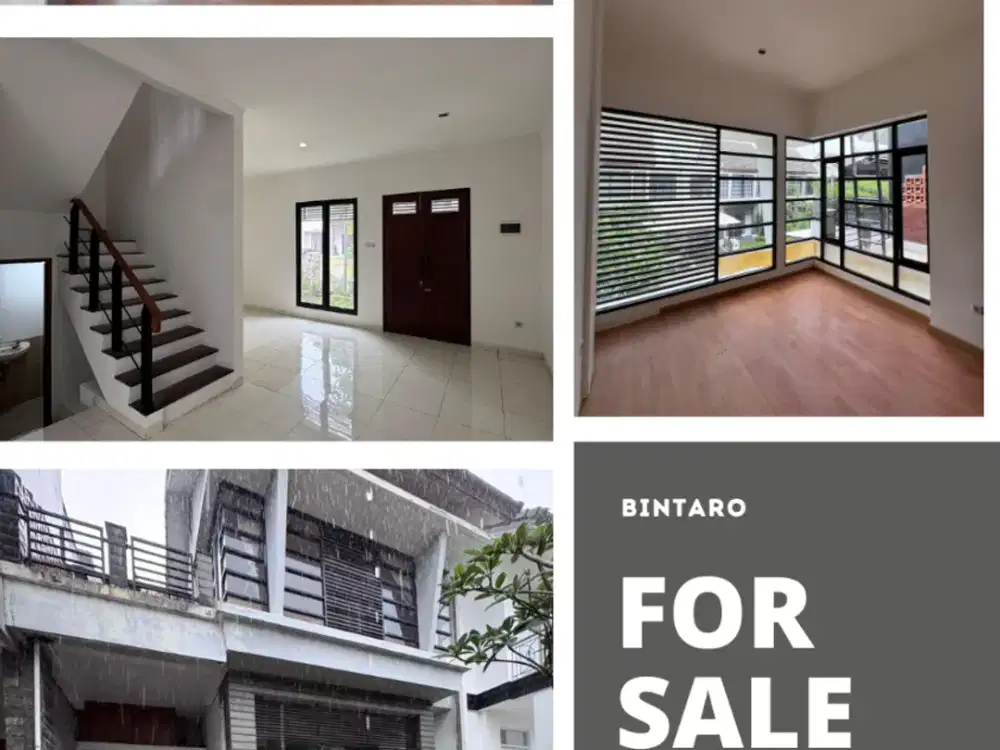 Dijual Rumah 2 Lantai Emerald Residence bintaro Jaya - jakarta selatan