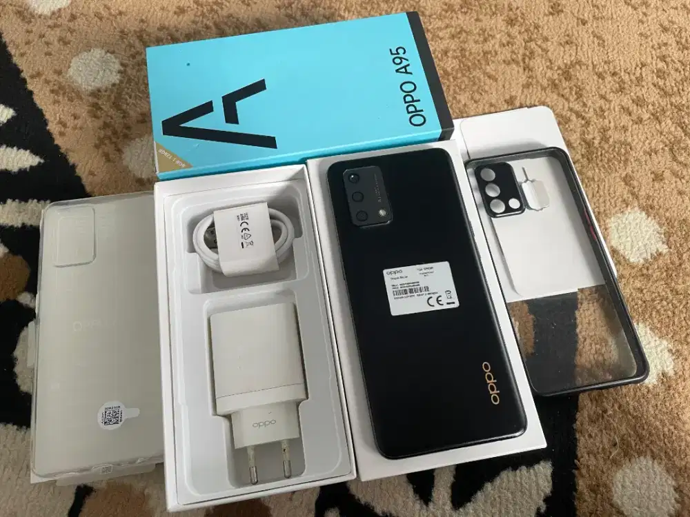 Oppo a95 8/128 Resmi Lengkap