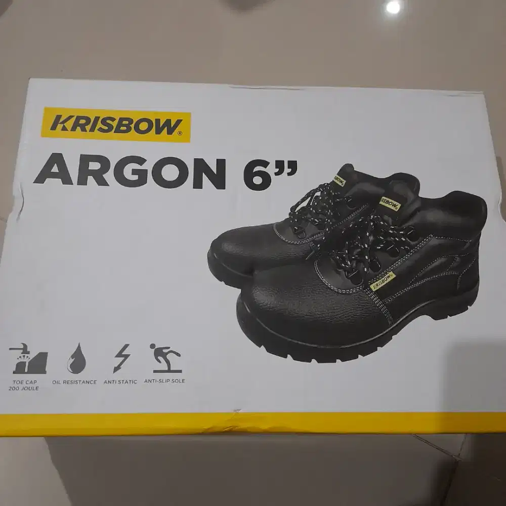 Sepatu safety krisbow argon 6