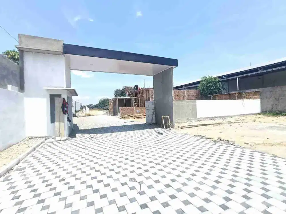 Kavling siap bangun strategis tepi jalan raya solo baru