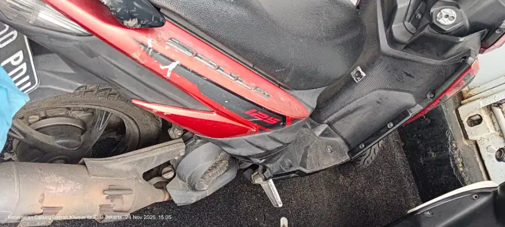 Mio soul GT 125 ban blkng baru ganti