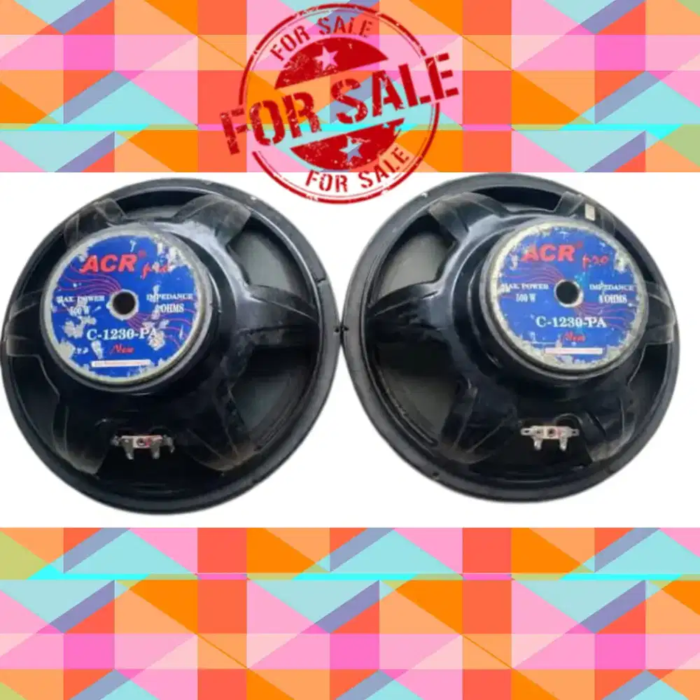 Speaker ACR 12inch (2pcs)
